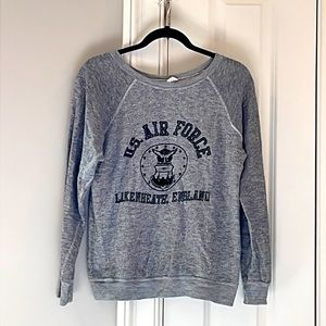 US Air Force Lakenheath England vintage gray sweatshirt